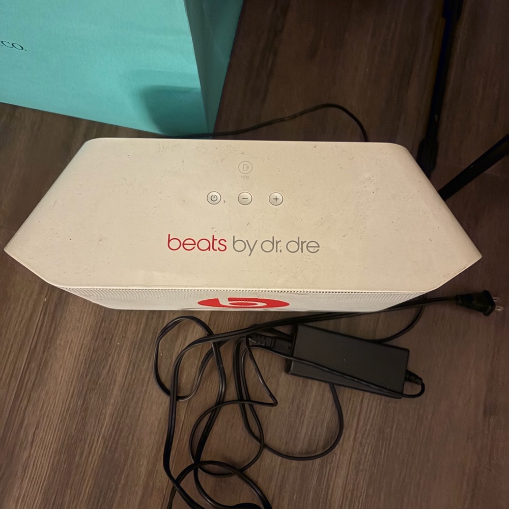 Beats by Dre White Portable Speaker